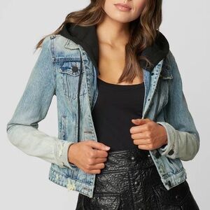 Blank NYC Hooded Denim Jacket